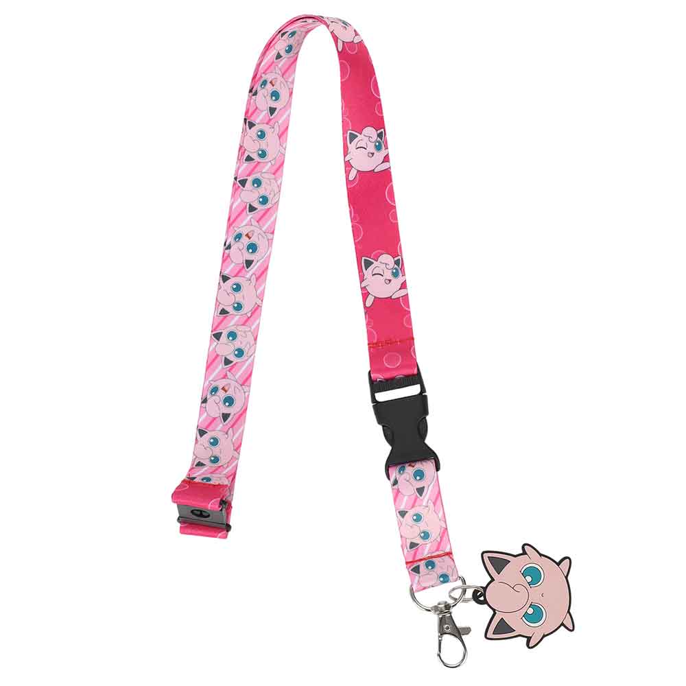 Pokemon | Jigglypuff Lanyard mit Rubber ID Holder