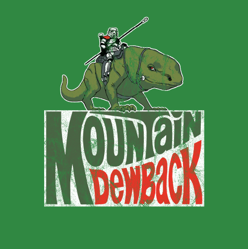 Grafik-Labor | Mountain Dewback Unisex Tee